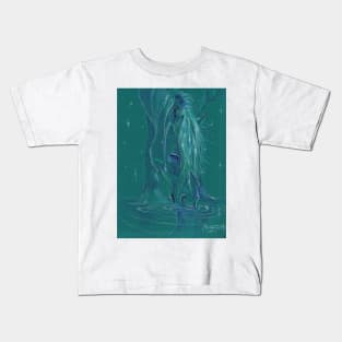 Blue Horse Kids T-Shirt